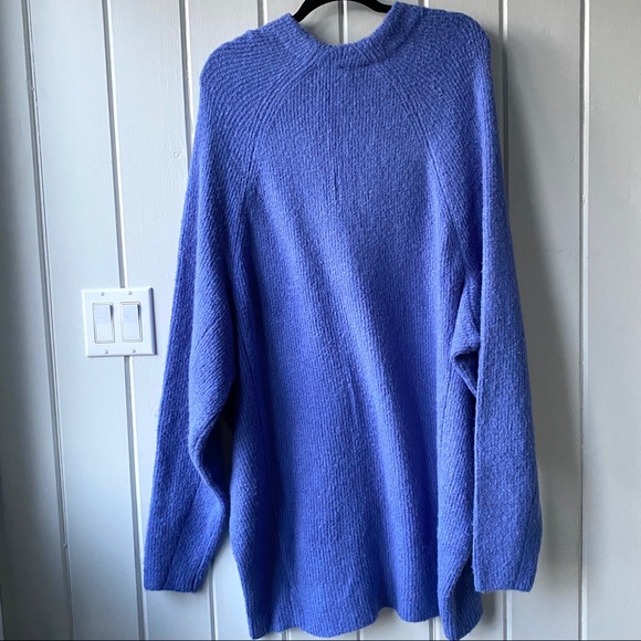 Free People Longline Tunic in Periwinkle - Picture 7 of 7